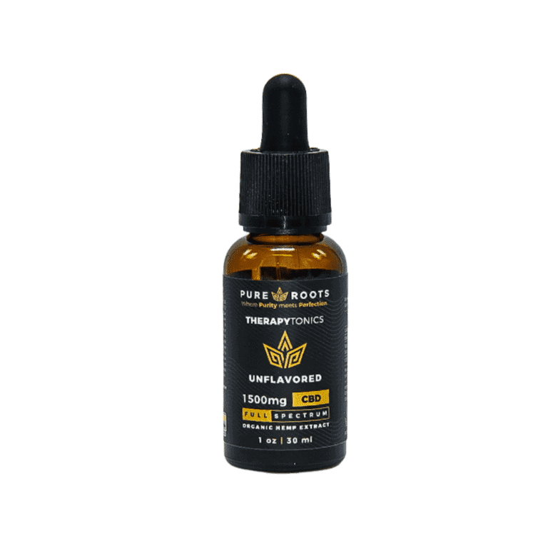 Full Spectrum CBD Tincture - Hemp Unflavored